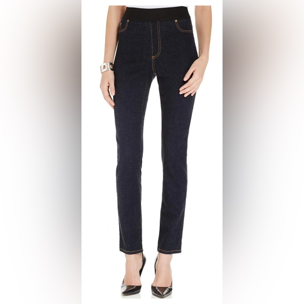 NWT- Karen Kane Dark Rinse Jeggings, size 10